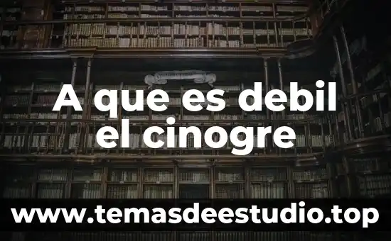 Que es grupo acp 3 A que es debil el cinogre
