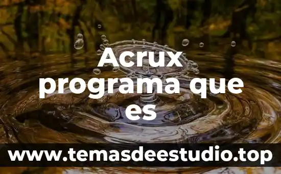 Que es representación gráfica de variable real 8 Acrux programa que es