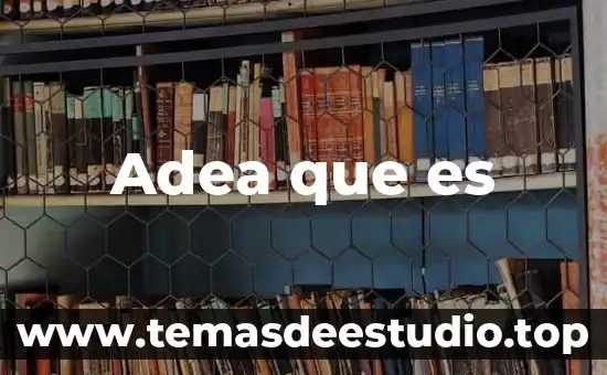 Afrodiciados que es 4 Adea que es