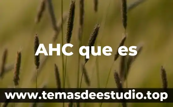 Que es una corta de saneamiento 3 AHC que es