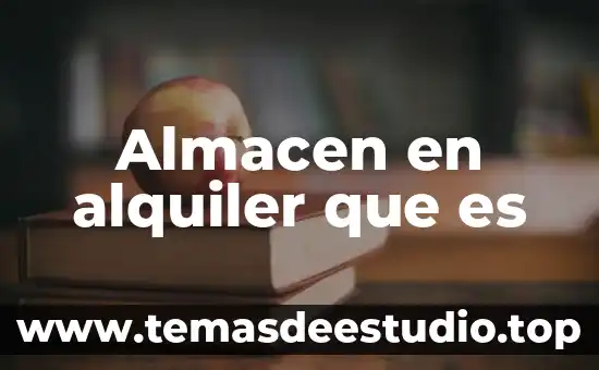 Para que es bueno la menta poleo 3 Almacen en alquiler que es