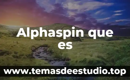Por que es imporatante conocer acerca de las variantes dialec 6 Alphaspin que es
