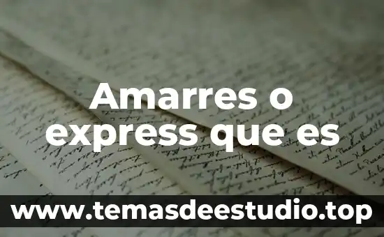 Welfare System que es 4 Amarres o express que es