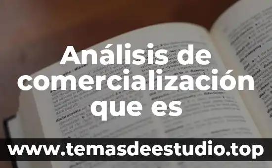 Análisis de requisitos de software que es 3 Análisis de comercialización que es