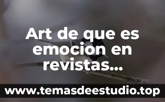 Que es art virtual machine 8 Art de que es emocion en revistas científicas