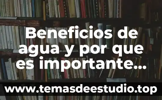 Por que es importante ser trending topic 3 Beneficios de agua y por que es importante tomarla