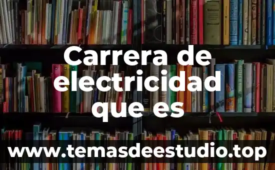 Que es un objetivo particular en una tesis 6 Carrera de electricidad que es