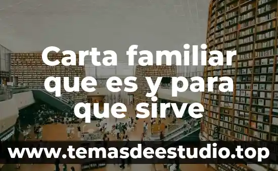 Que es una acta de mediacion familiar 4 Carta familiar que es y para que sirve
