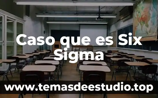 Que es un amigo web en six flags 3 Caso que es Six Sigma