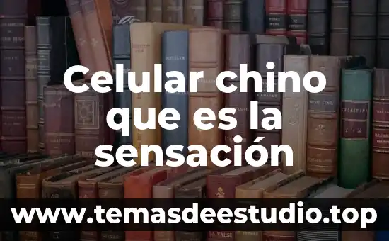 Que es la inflamación celular 3 Celular chino que es la sensación
