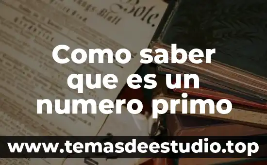 Que es el costo primo en contabilidad de costos 5 Como saber que es un numero primo
