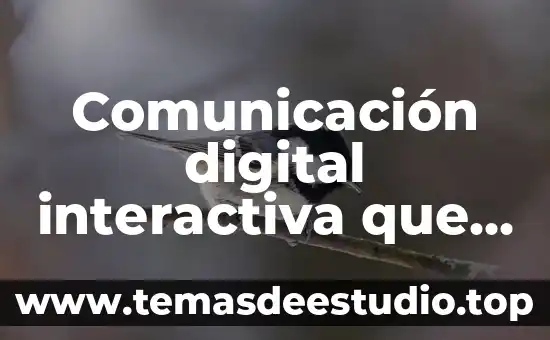 Que es conversor de señal digital a analógica 8 Comunicación digital interactiva que es