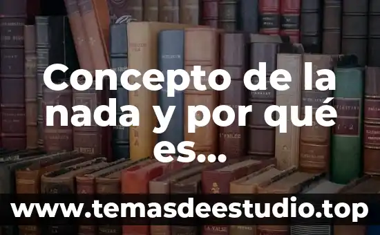Qué es mejor Vianney o Providencia 6 Concepto de la nada y por qué es problemático