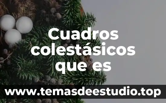 Cuadros colestásicos que es