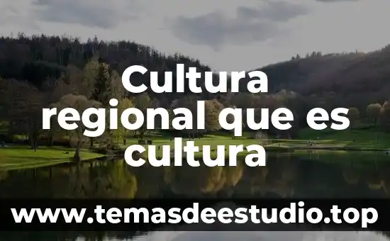 Que es historia regional yahoo 8 Cultura regional que es cultura