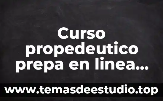Que es el paradigma curso de la vida 3 Curso propedeutico prepa en linea sep que es