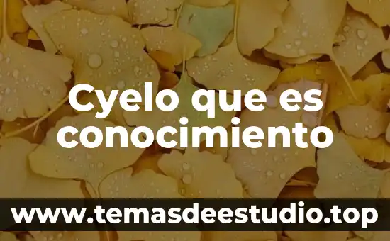 Qué es conocimiento para Erik Erikson 4 Cyelo que es conocimiento