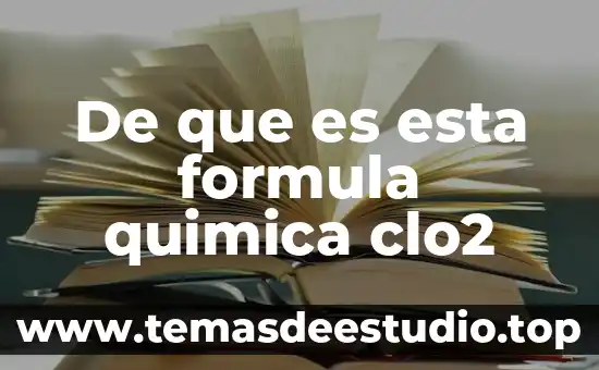 Que es una cavidad dental y de que esta formada 3 De que es esta formula quimica clo2