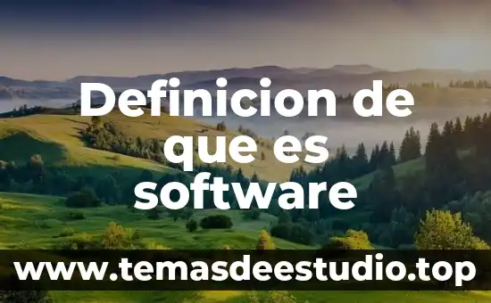 Definicion de cruzo que es significado y consepto 5 Definicion de que es software