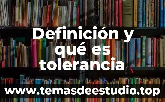Cool to accion que es 5 Definición y qué es tolerancia