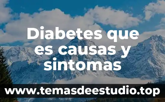 Que es indecencia significado 7 Diabetes que es causas y sintomas