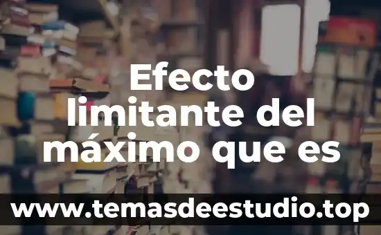 Qué es lo máximo que se puede retrasar el periodo 3 Efecto limitante del máximo que es