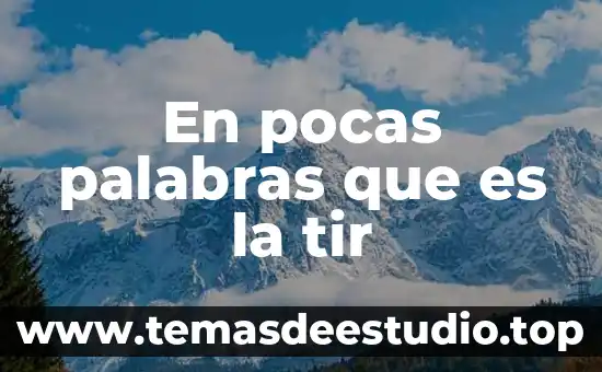 Que es el materialismo historico en pocas palabras 8 En pocas palabras que es la tir