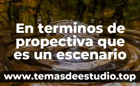 En términos genéticos que es el DDT 5 En terminos de propectiva que es un escenario