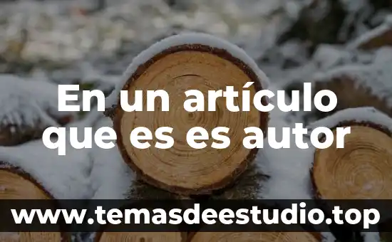 Qué es un artículo constitucional concepto 7 En un artículo que es es autor