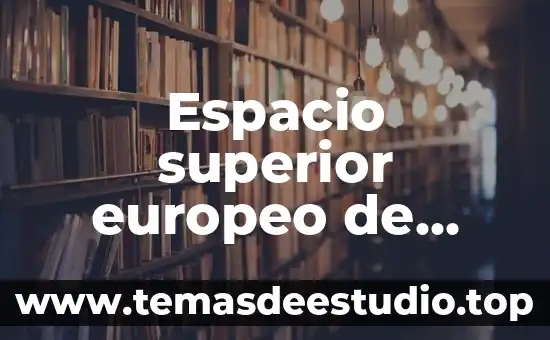 Que es desayuno tipo plan europeo 7 Espacio superior europeo de trabajo social que es