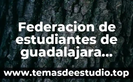 Que es la moral en los estudiantes 5 Federacion de estudiantes de guadalajara que es