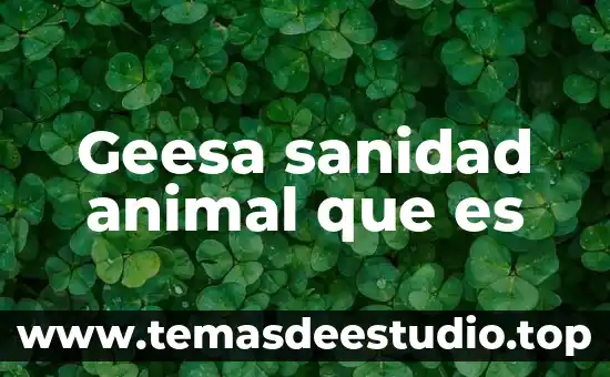Que es cuervo animal 5 Geesa sanidad animal que es