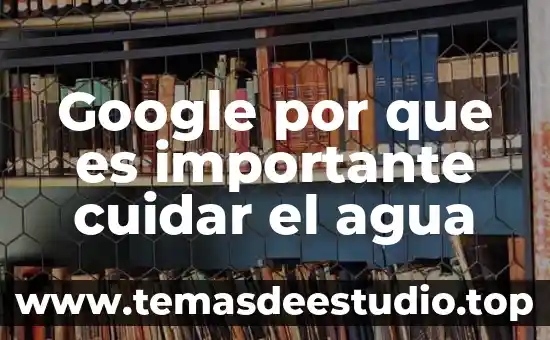 Por que es necesario cuidar la salud mental 8 Google por que es importante cuidar el agua