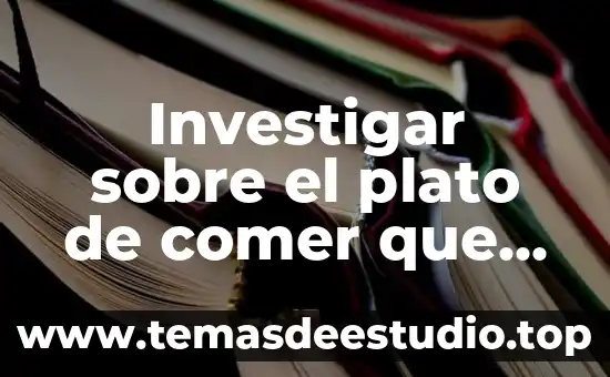 Por que es imortante el plato del bien comer 3 Investigar sobre el plato de comer que es cereales