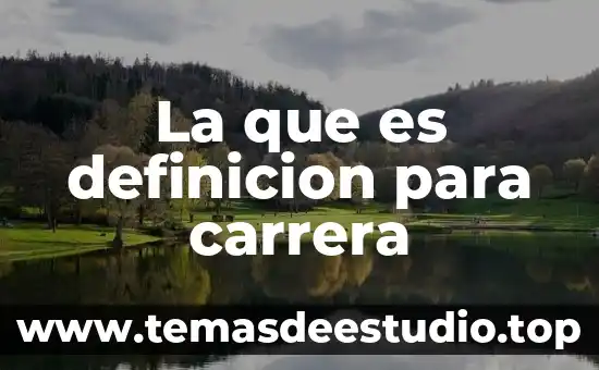 Qué es epicanto definición 7 La que es definicion para carrera