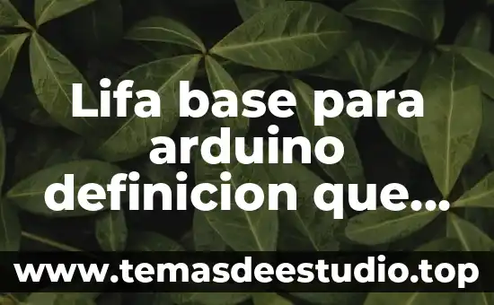 Que es el definicion significado de codigo de etica personal 6 Lifa base para arduino definicion que es