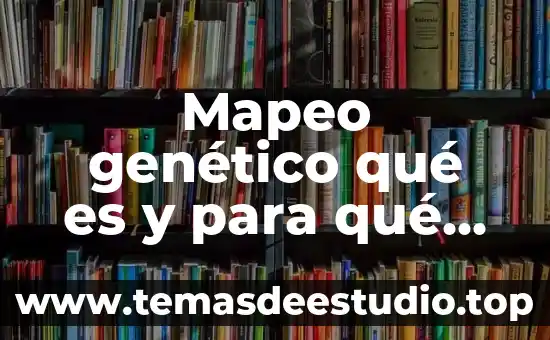 Que es el diseño de genético de bebés 7 Mapeo genético qué es y para qué sirve