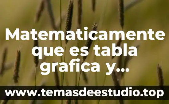 Qué es baricentro ortocentro matemáticamente 4 Matematicamente que es tabla grafica y analitica