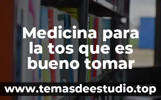 Para el vómito que es bueno tomar 8 Medicina para la tos que es bueno tomar