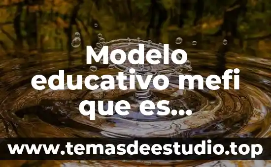 Modelo cinético molecular qué es 4 Modelo educativo mefi que es diapositivas