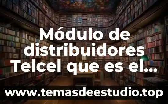 Que es telcel datos 6 Módulo de distribuidores Telcel que es el número de agente