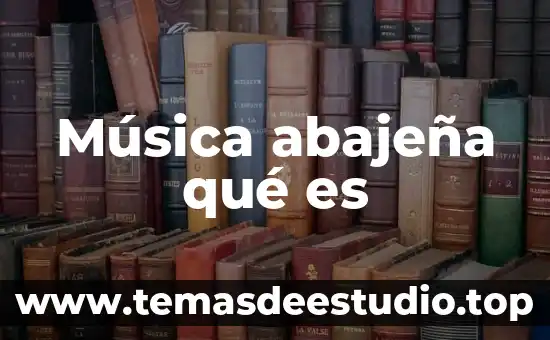 Qué es la música asiática 3 Música abajeña qué es