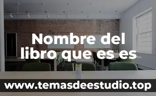 Que es un libro de texturas 8 Nombre del libro que es es