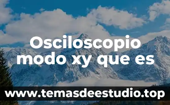 Qué es el modo monitor Android 6 Osciloscopio modo xy que es