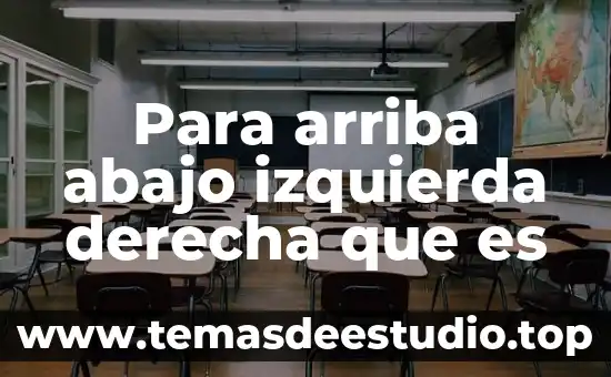 Que es la izquierda y la derecha en argentina 7 Para arriba abajo izquierda derecha que es