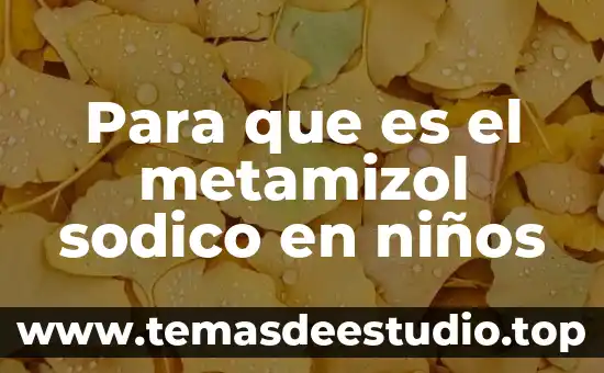 Qué es un ángulo para niños de 4º 8 Para que es el metamizol sodico en niños
