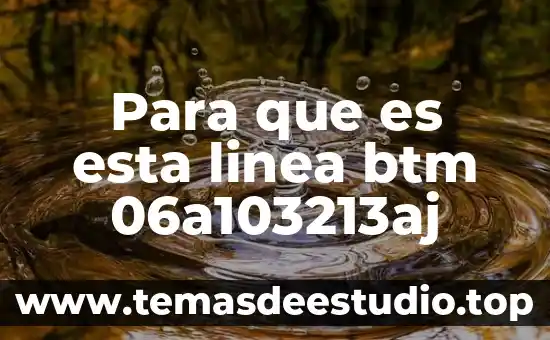 De que es esta formula quimica clo2 8 Para que es esta linea btm 06a103213aj