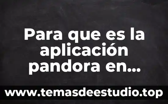 Que es la aplicación lasso 4 Para que es la aplicación pandora en autoestereos