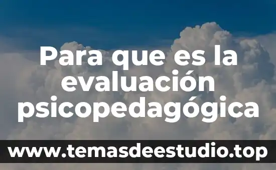 Que es ser racializado 8 Para que es la evaluación psicopedagógica