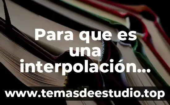 Que es un movimiento sismico 6 Para que es una interpolación de movimiento